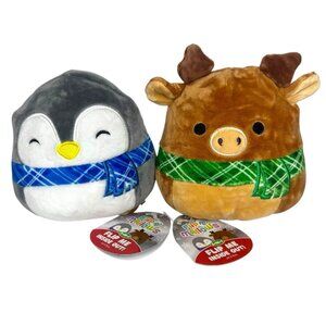 Christmas FLIP A MALLOWS Jen And Ruby New 5 Inch Squishmallow
